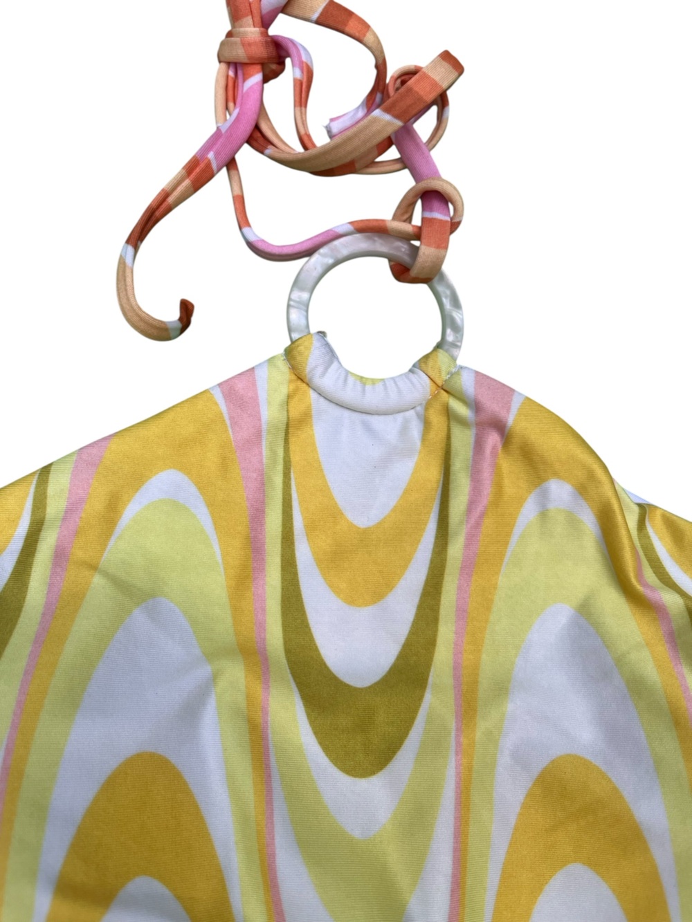 BECCA Whirlpool Margot Halter One-Piece Multi Color — Medium - Picture 6 of 12